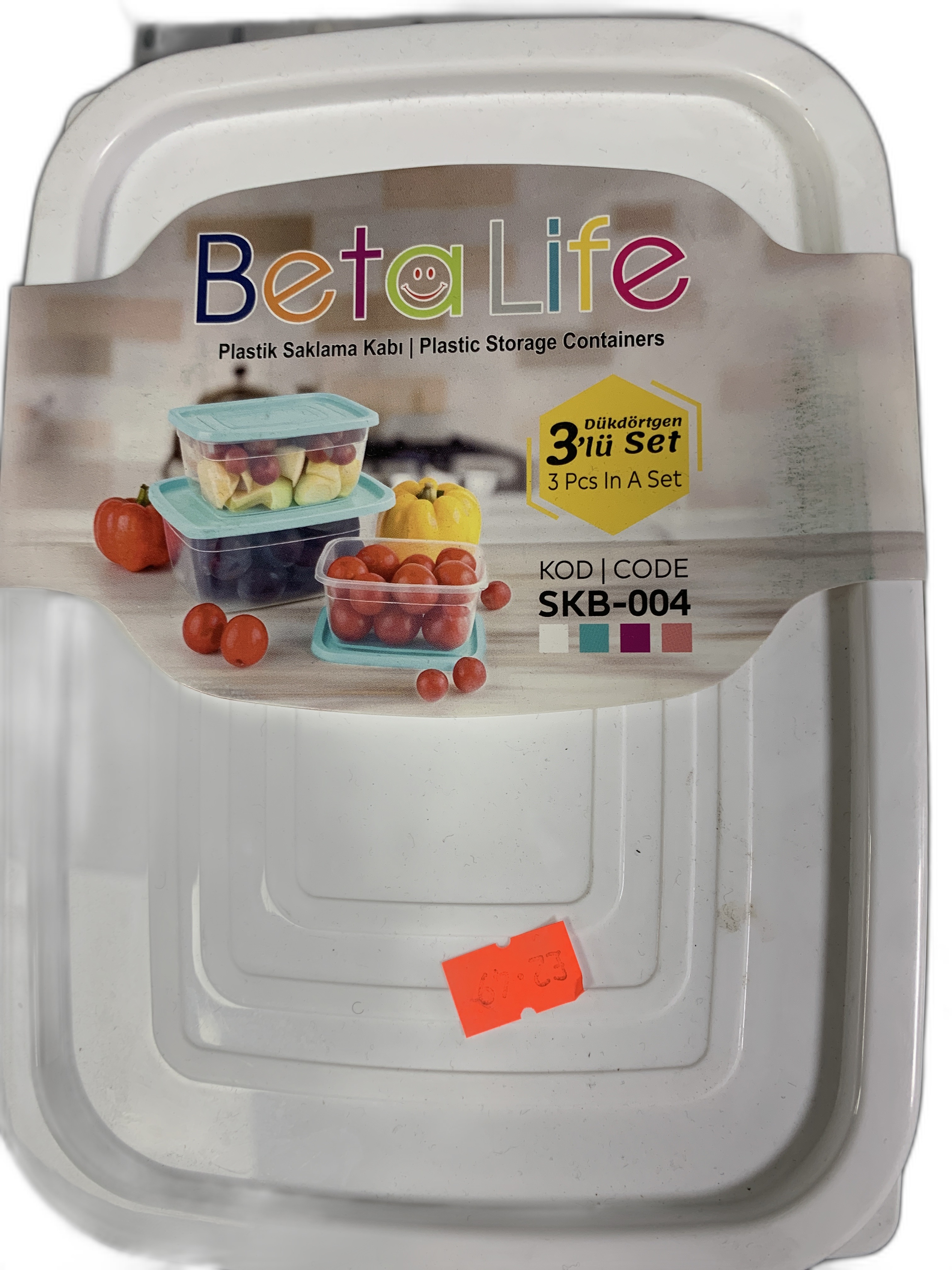 BestHouse Reusable Storage Containers (10-pack, C50)