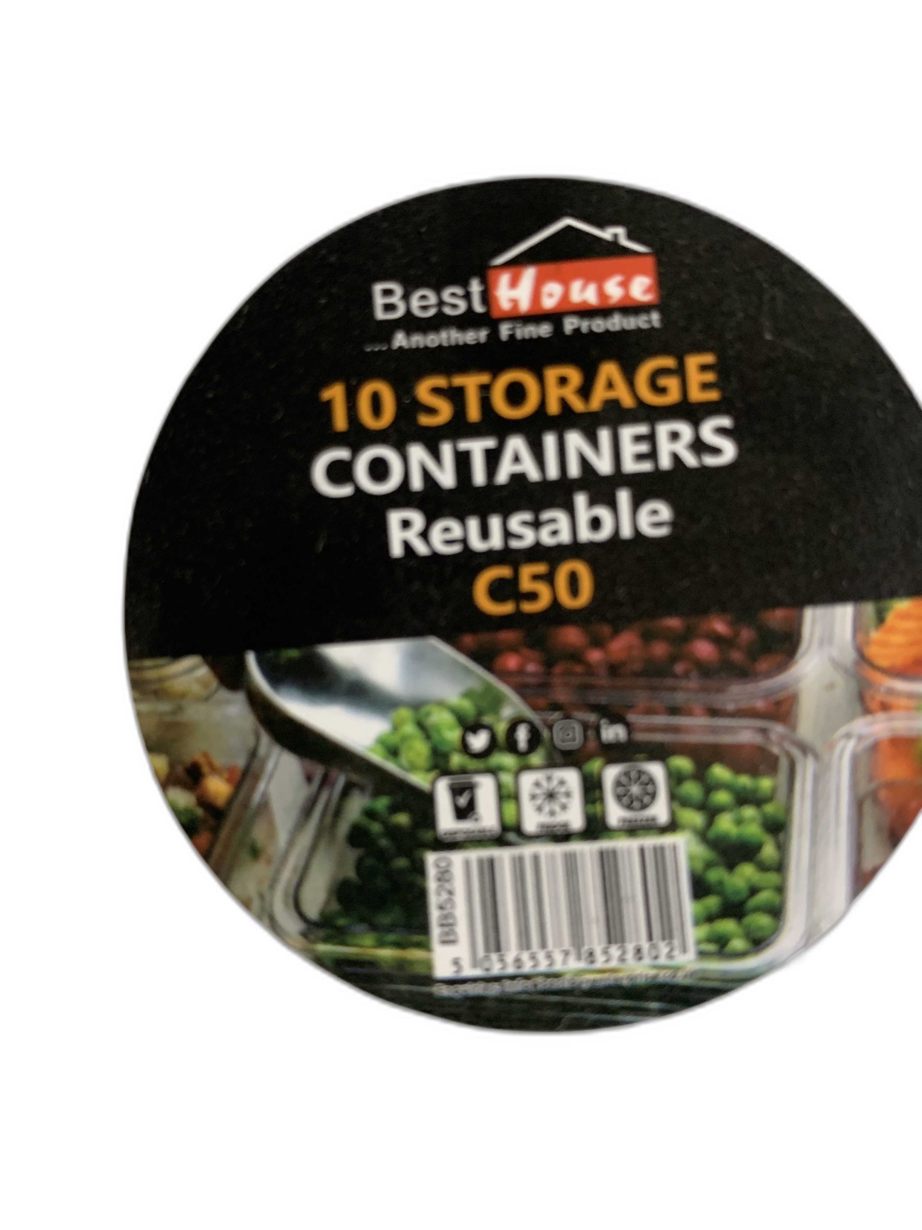 BetaLife Plastic Storage Containers 3pc Set (SKB-004)