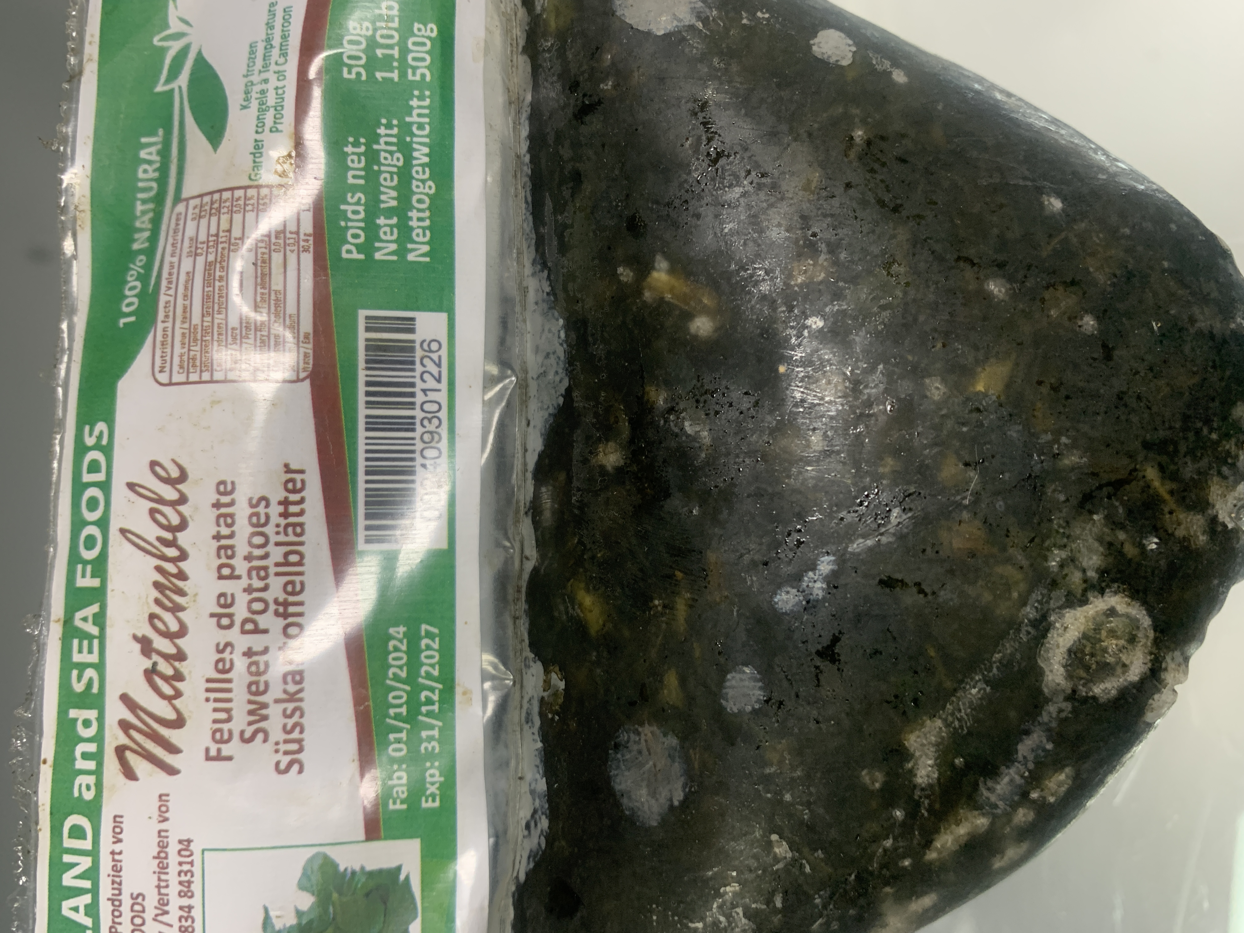 Bobolo Cassava Bread 1kg