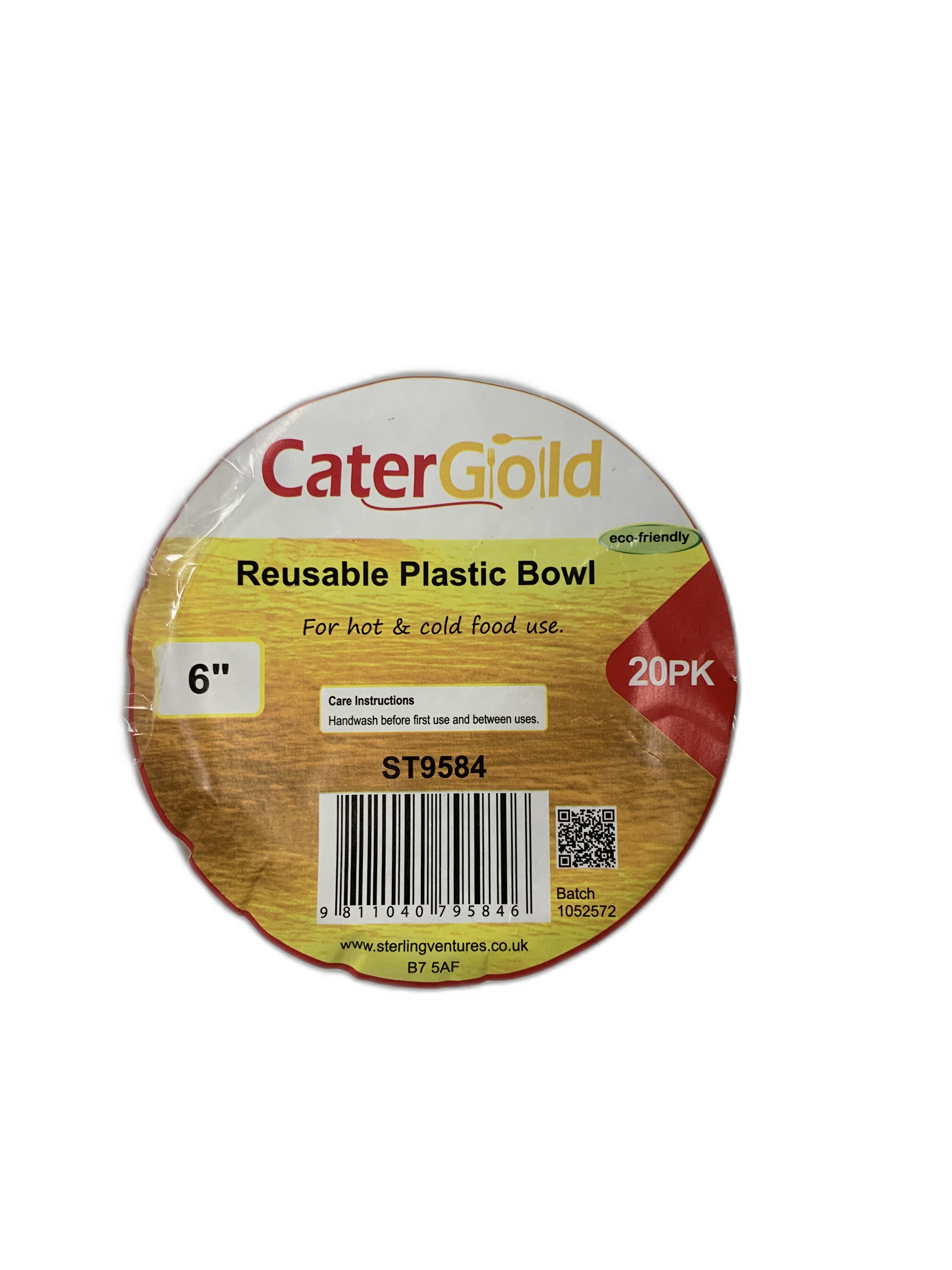CaterGold Plastic Cups Clear 7oz (100-pack)