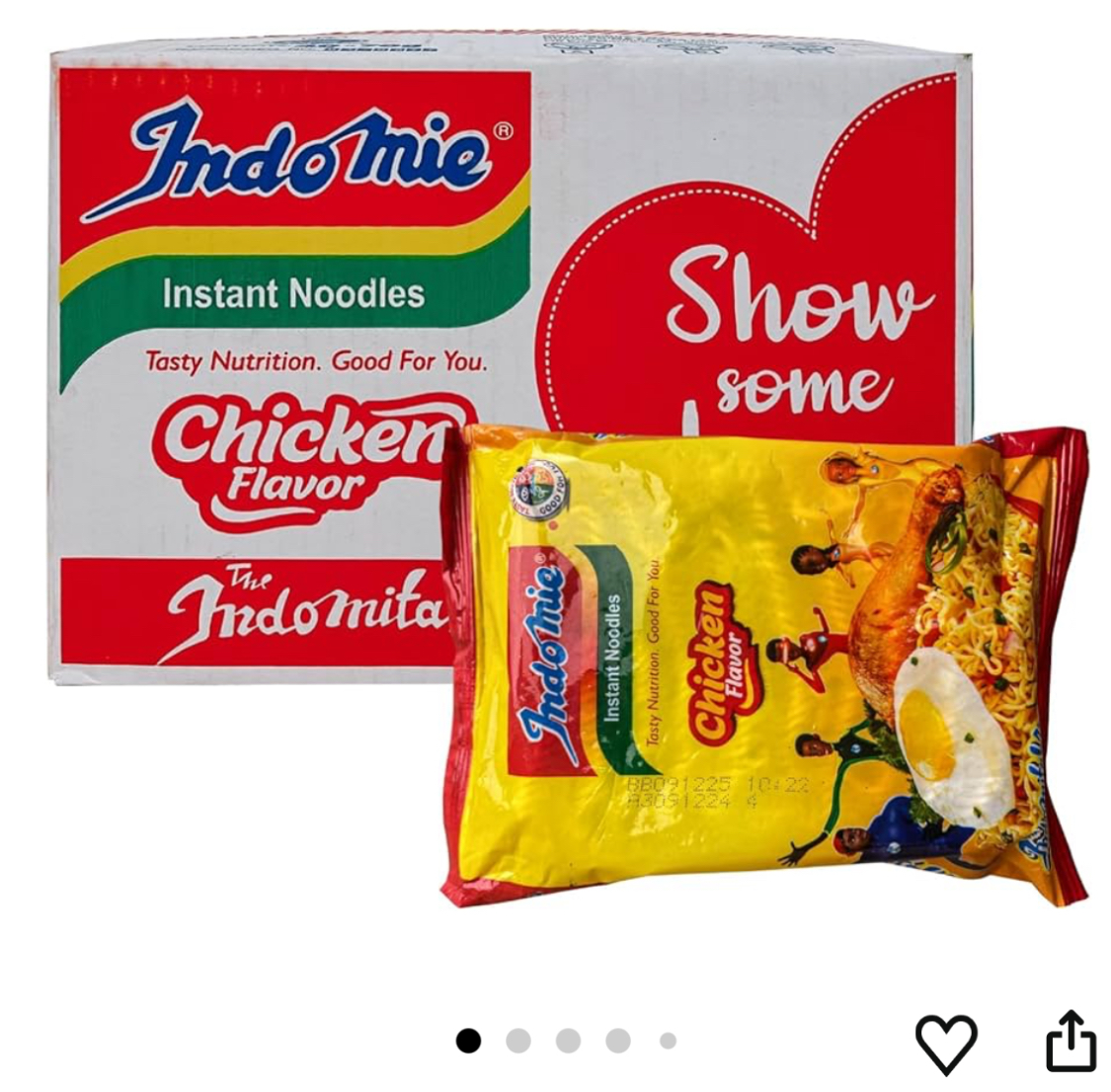 Indomie Chicken Flavour Noodles (Box of 40)