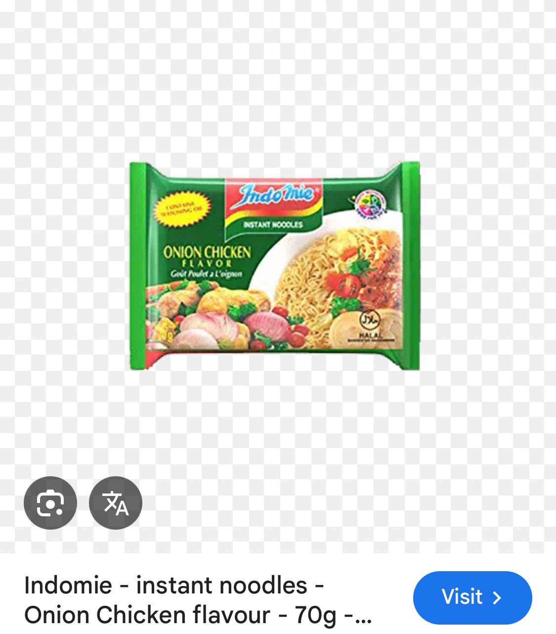 Indomie Chicken Flavour Noodles - Indomitables (Single)