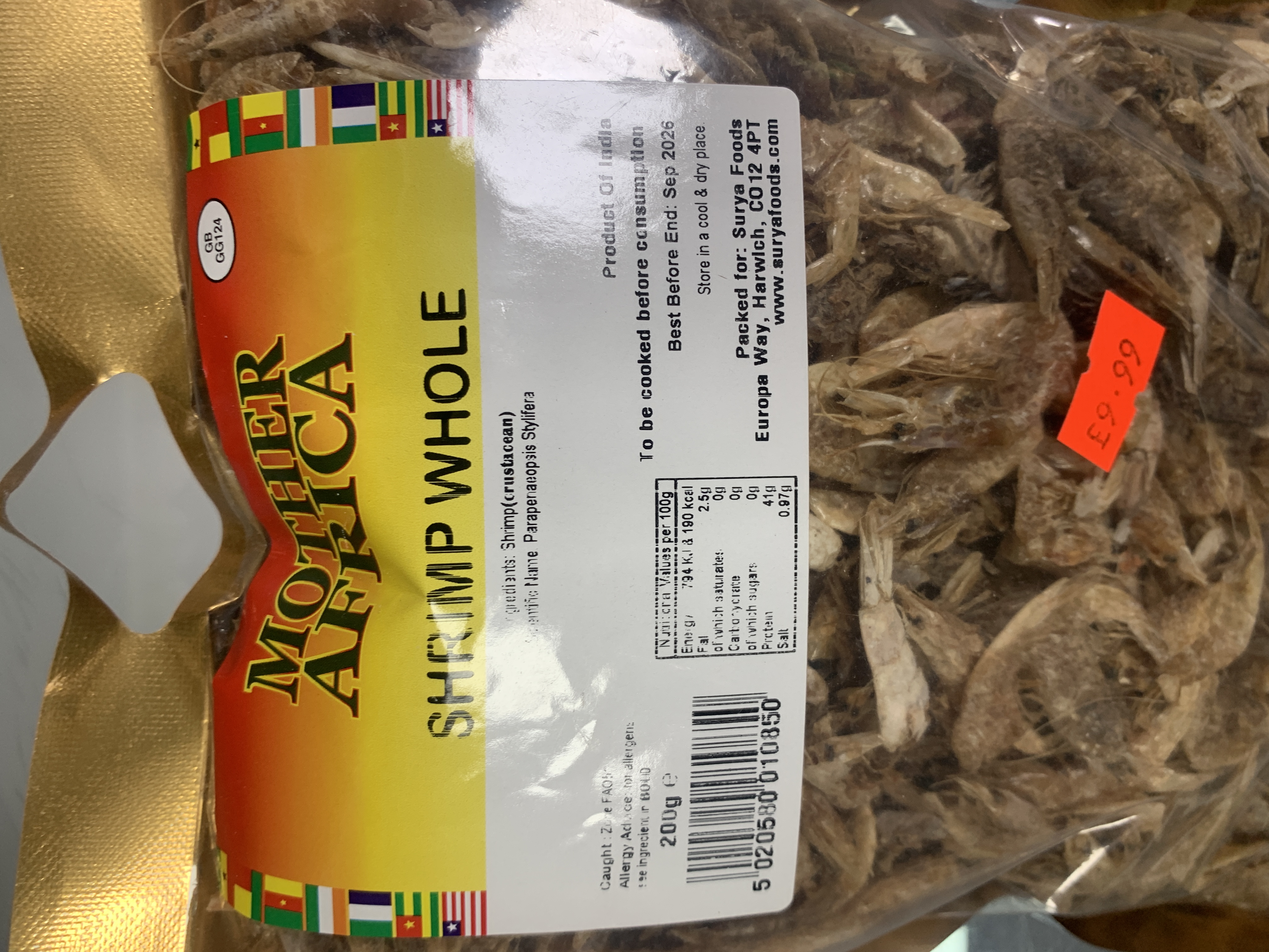 Just Africa Catfish Fillets 160g