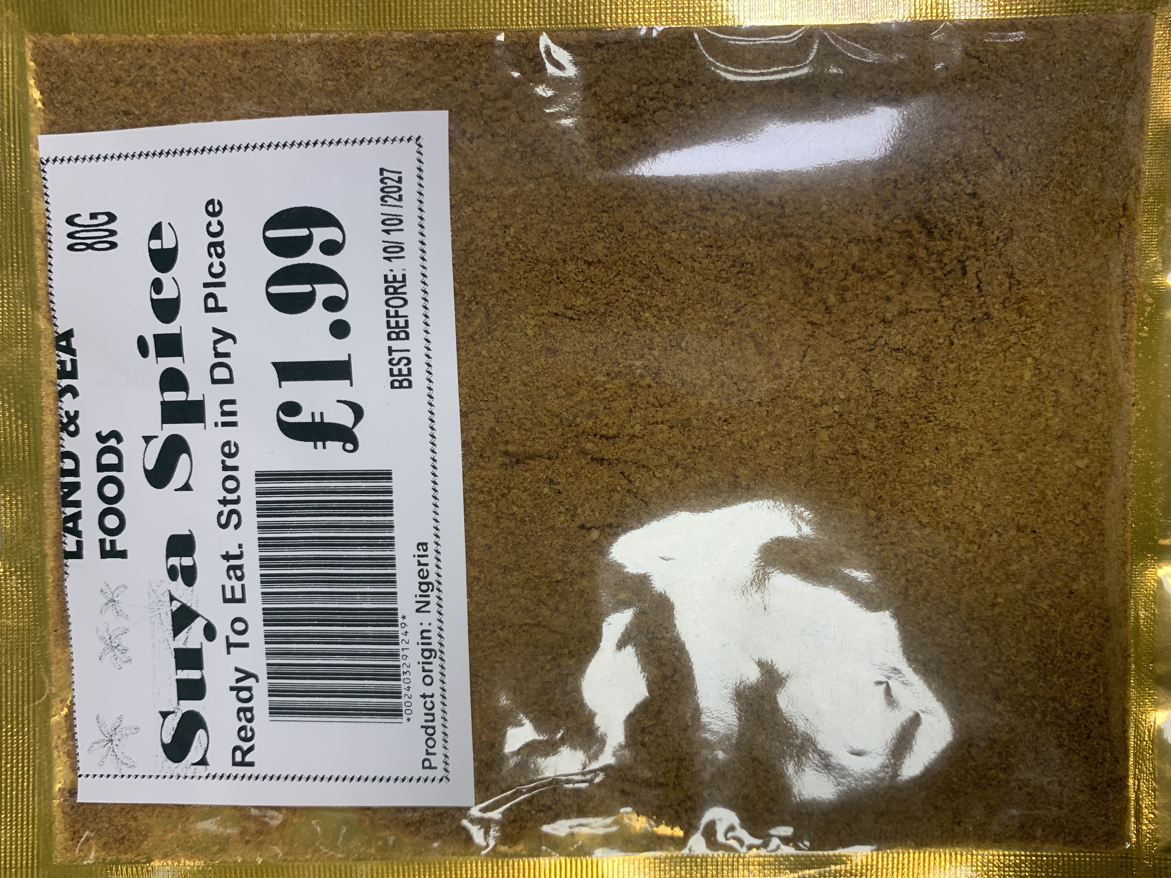 Land & Sea Ground Ogbono 80g