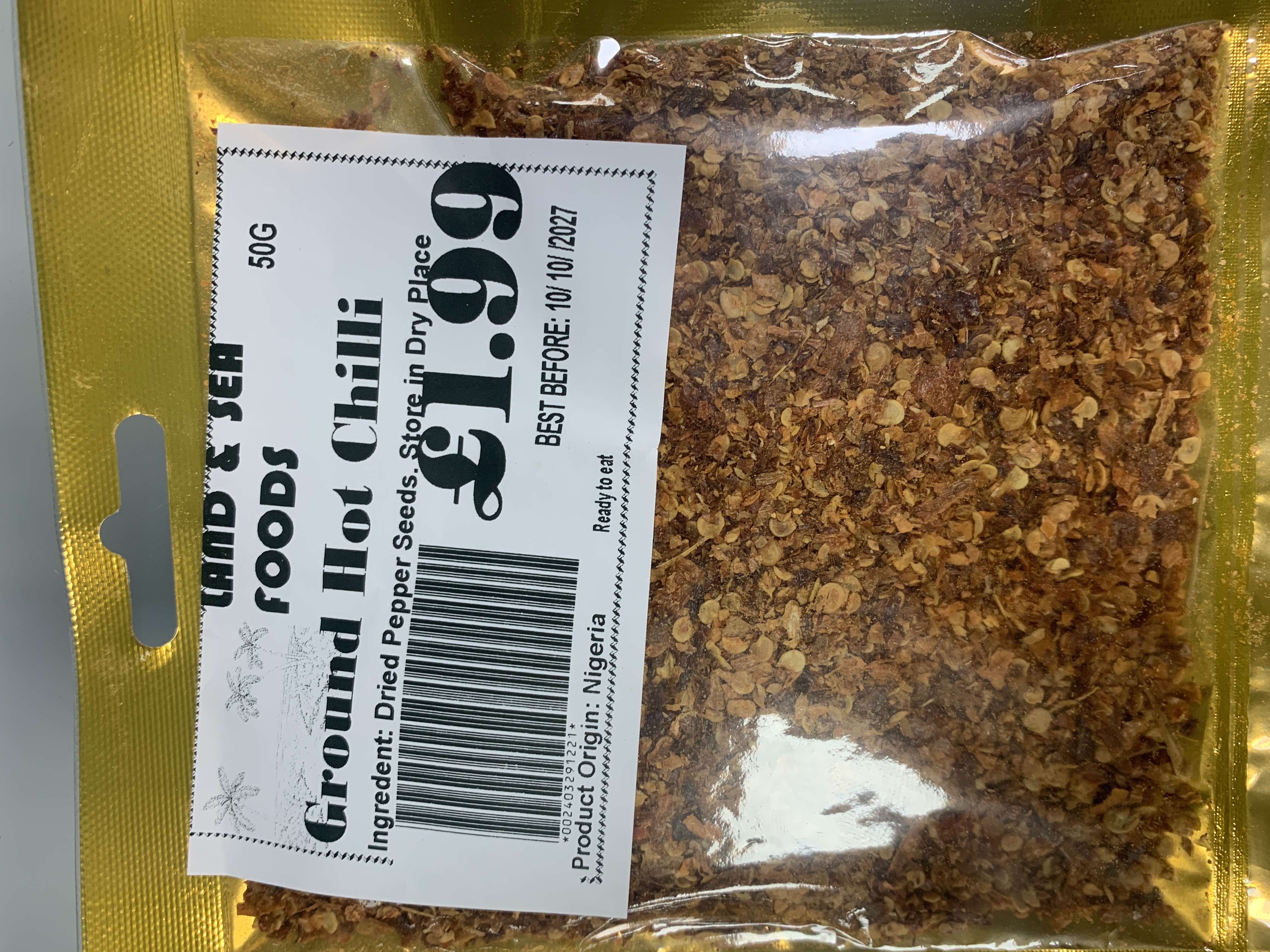 Land & Sea Pepper Soup Mix 80g