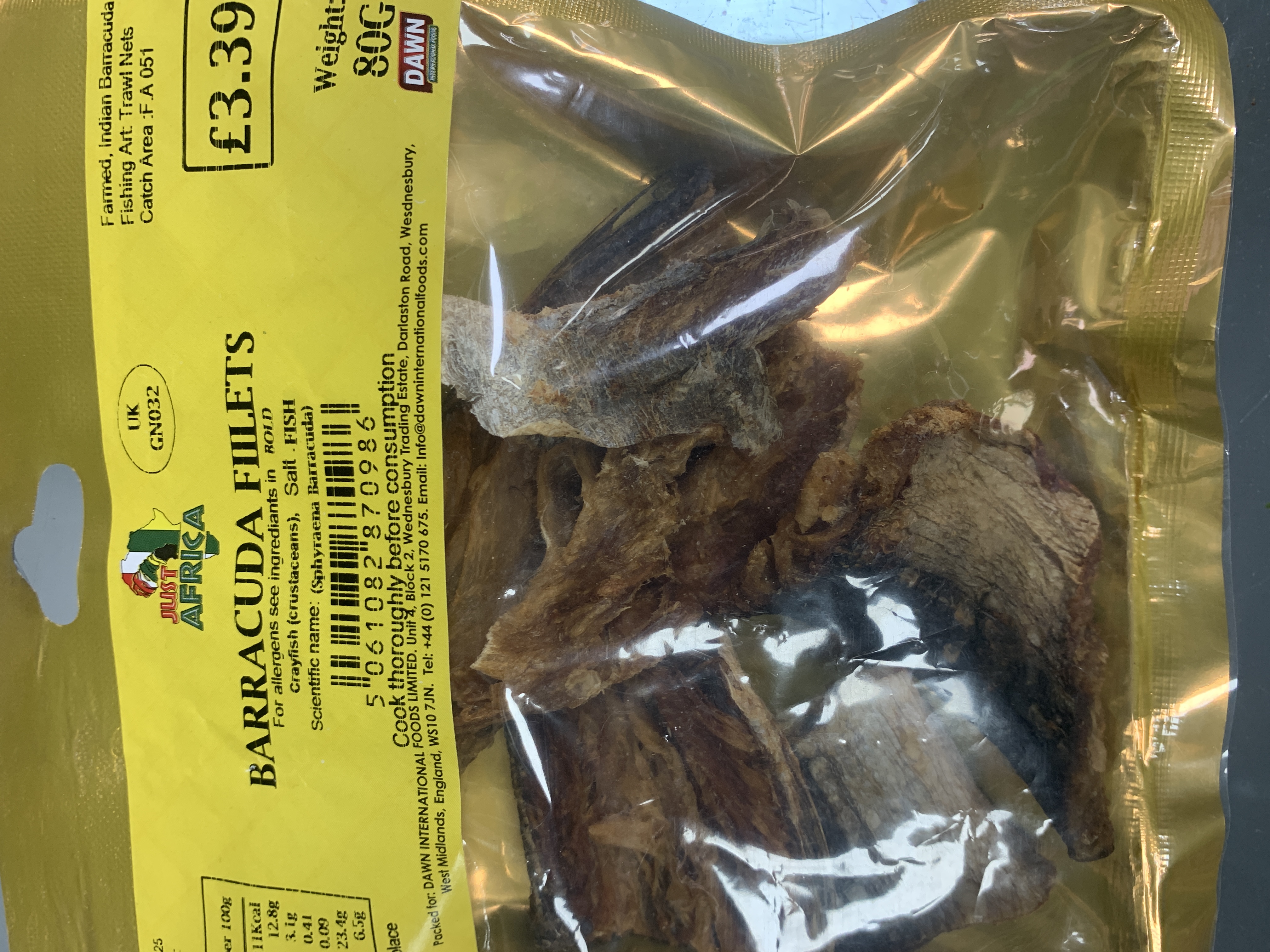 Land & Sea Whole Crayfish 160g