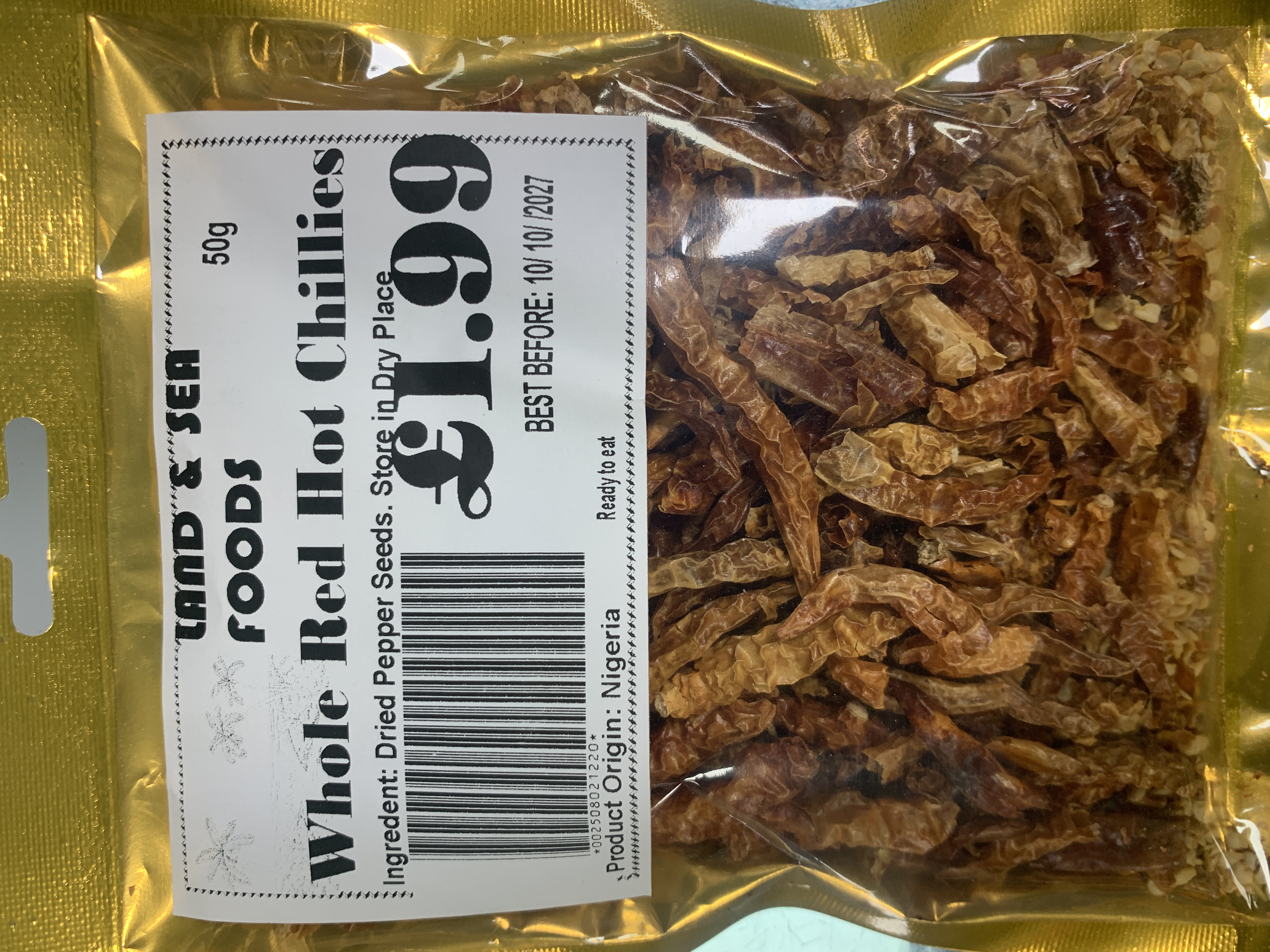 Land & Sea Whole Egusi 200g
