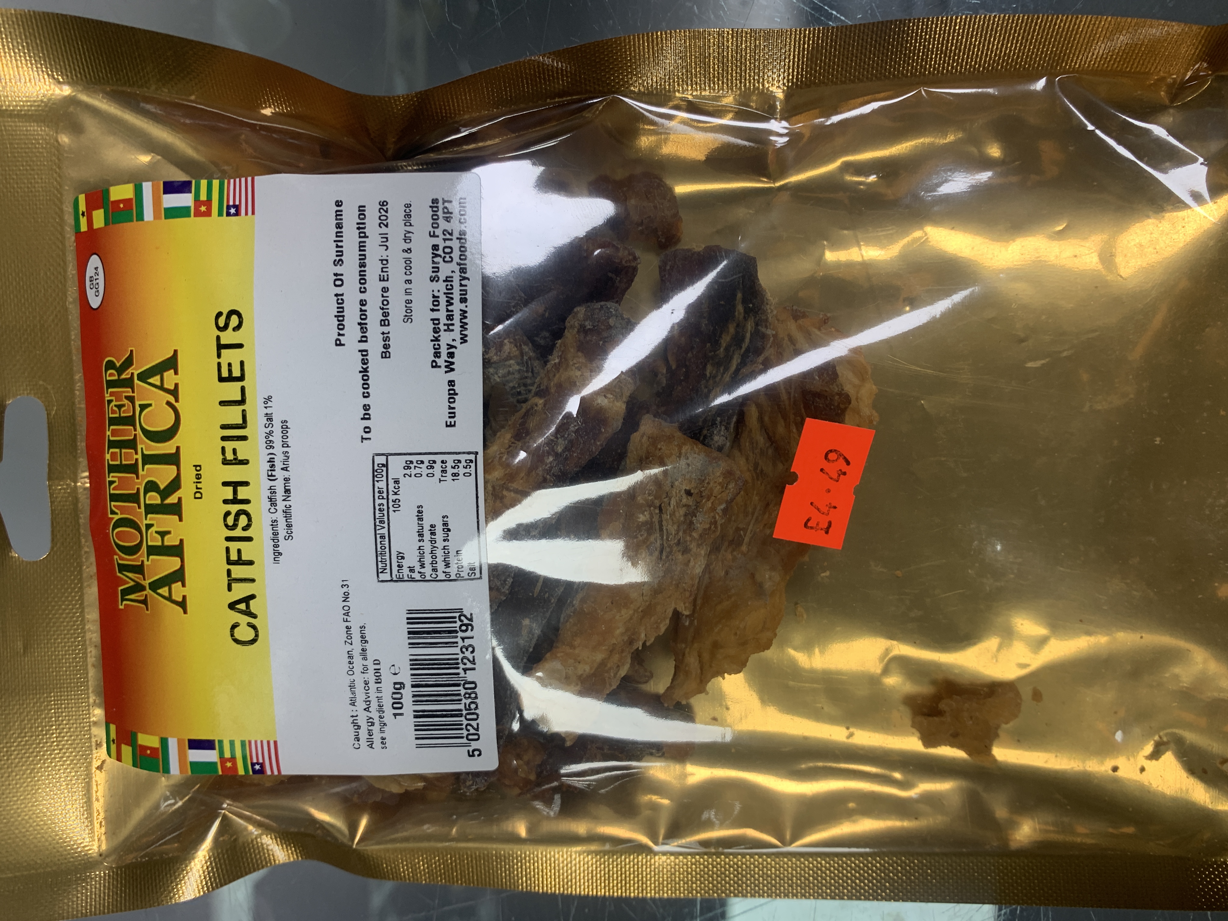 Mother Africa Stockfish Cod 250g