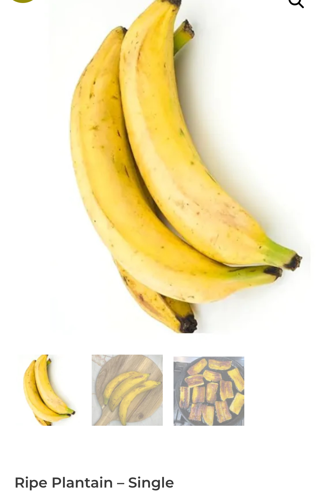 Ripe Plantain - Single